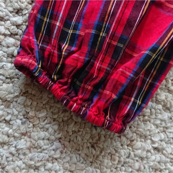 J. Crew Tartan cotton poplin top with ruffles size Small - Picture 12 of 12